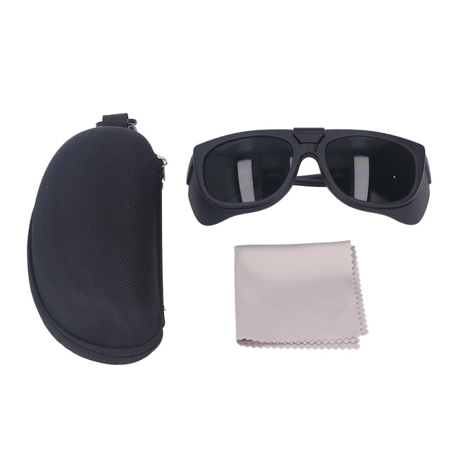 Gafas de soldadura TIG con tapa abatible, cómodas para trabajar, color verde IR5.0