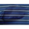 thumbnail image 3 of oneOone Cotton Cambric Blue Fabric Argyle Check Diy Clothing Quilting Fabric Print Fabric By Yard 56 Inch Wide, 3 of 4
