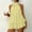 Yellow, variant on Tqcoqu Women's Halter Neck Pleated Mini Dress Casual Loose Flowy Short Dress for Party,Sky Blue,Women's S-XXL