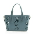 thumbnail image 3 of Pre-Owned Christian Louboutin Perforated Leather Loubinthesky Cabata Mini Tote, 3 of 11