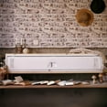 thumbnail image 3 of Colorantic | LACE Chalk Paint Based for Furniture DIY - Multi-Surface All-in-One Craft Paint | OFF-WHITE CREAM Home Decor Painting - 16 oz, 3 of 11