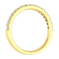 thumbnail image 4 of 1/4 Carat Diamond Anniversary Wedding Band in 14K Yellow Gold - IGI Certified (Ring Size 9.25) (I1-I2 Clarity), 4 of 7