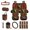 Camo Flag Deer, variant on FOR U DESIGNS Mandala Flower Frog Print Car Seat Cover Full Set of 15 Seatbelt Strap Pad Steering Wheel Covers Rear View Mirror Cover Trash Cans Air Vent Storage Bag Cup Coasters Keychain