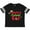 Football Black and White, variant on Christmas Santa's Cutest Elf Boys or Girls Toddler T-Shirt