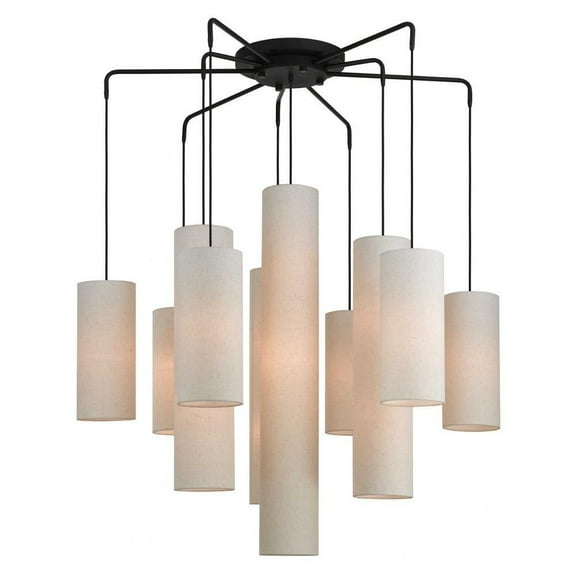 15 Light Foyer Chandelier in Contemporary Style 44.5 inches Wide By 43 inches High Bailey Street Home 218-Bel-2513268