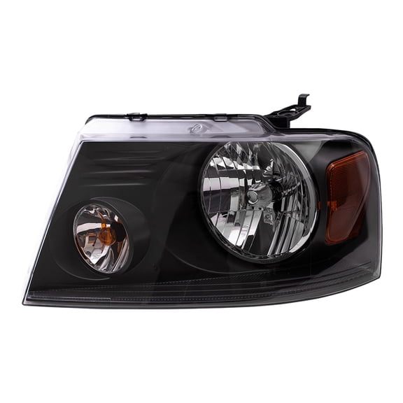 Brock Headlight for 2004-2008 F-150 w/ Shadow Gray Bezel Left 7L3Z13008DA 2006-2008 Mark LT
