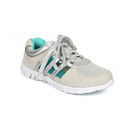 

Misbehave CF92 Women Suede Cutout Lightweight Lace Up Fashion Sneaker