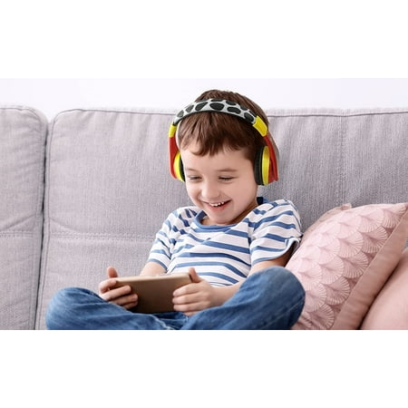 eKids - Paw Patrol Marshall Bluetooth Headphones - red