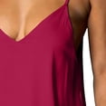 thumbnail image 5 of OVAFBAU Summer Dresses for Women Boho Print Sleeveless V Neck Backless Ankle Length Beach Vacation Dress Summer Outfits, 5 of 7