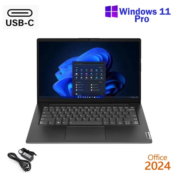 Restored Windows 11 Lenovo V14 G2 14.1" Core i5 11th Gen Laptop 8GB 256GB SSD Wifi Computer Office24