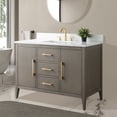 thumbnail image 3 of Vanity Art 48” Single Sink Bathroom Vanity Cabinet with Ceramic Countertop, 3 of 9