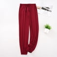 thumbnail image 2 of XIAOCHA Men's Loungewear Pants Comfortable Stretch Fabric Relaxed Fit Home Wear Casual Trousers For Everyday, 2 of 3