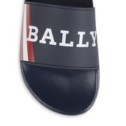 NEW Bally Simon 6234035 Men's Ink Logo Rubber Sandals MSRP $195 (10)