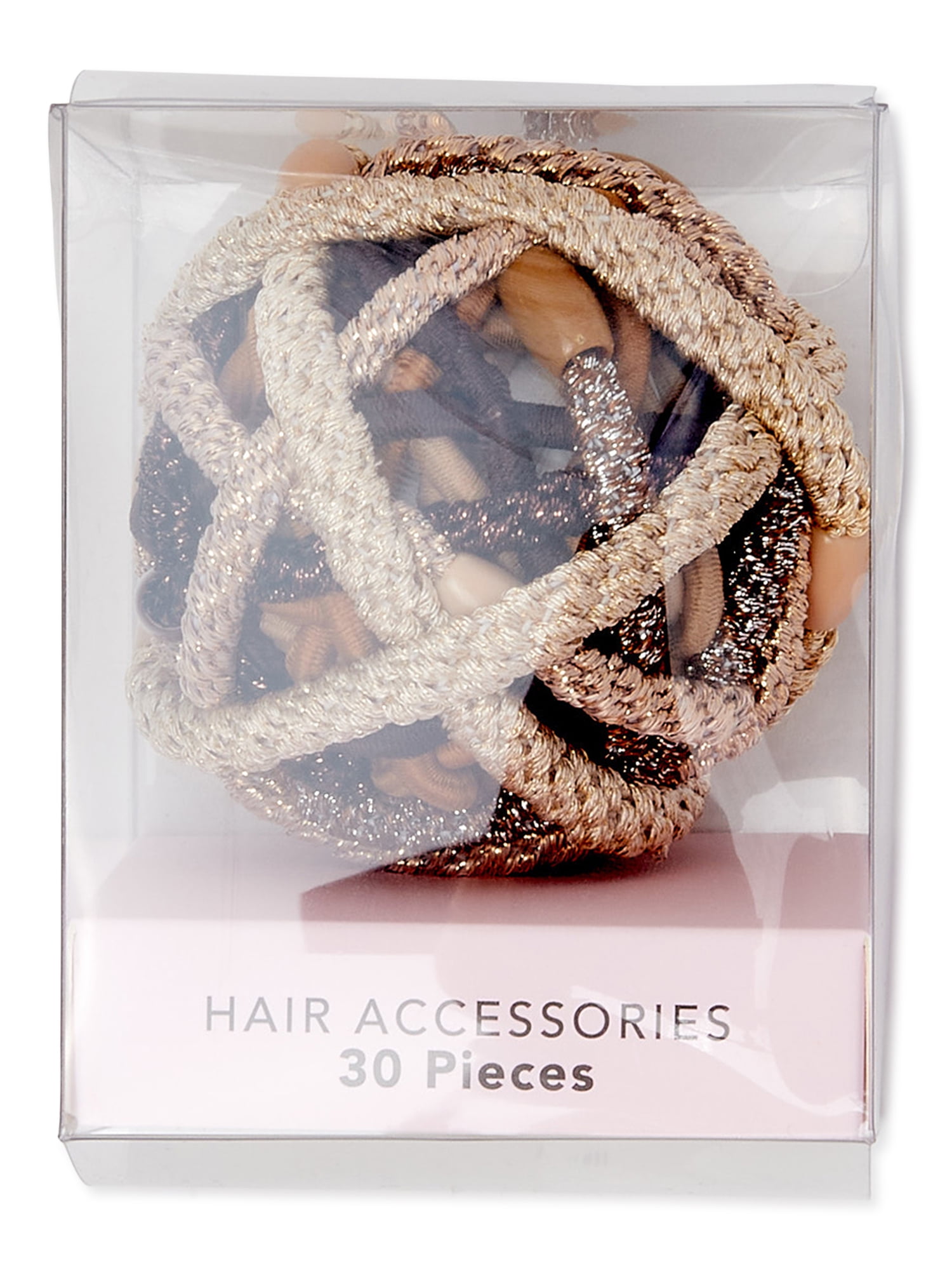 No Boundaries Hair Tie Ball, 30Pack