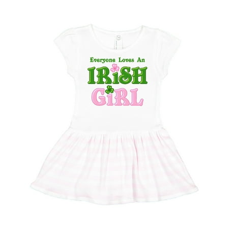 

Inktastic Loves An Irish Girl Gift Toddler Girl Dress