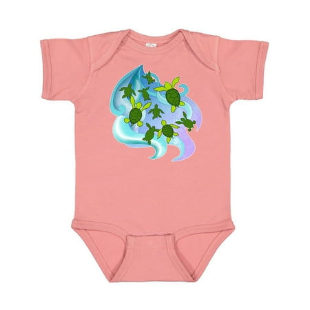 

Inktastic Sea Turtles Swimming Gift Baby Boy or Baby Girl Bodysuit
