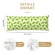 thumbnail image 3 of Balery Green Peas Funda Protectora para Almohada Corporal de Algodón Hipoalergénico con Cierre(55 x 21 pulgadas), Almohadas No Incluidas, 3 of 7