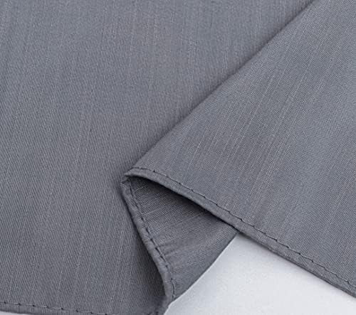 Wrap Around Bed Skirts with Split Corners for Full Beds 15" Drop, Dark Grey Adjustable Elastic Dust Ruffles Easy Fit Wrinkle Resistant Silky Luxurious Fabric Machine Washable