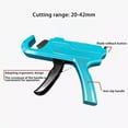 thumbnail image 6 of Pipe Cutter, Ratchet Action, One-Hand Operated - Cuts PEX, , PPR Pipes Up to 1-5/8" (42mm), Blade, Heavy-Duty Hose Cutter for Plumbing & Polymer Tubes, 6 of 9
