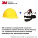 thumbnail image 2 of Casco de seguridad 3M Hard Hat SecureFit H-701SFR-UV blanco, 2 of 9