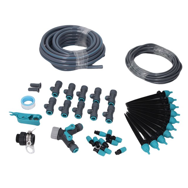 Kit De Riego Por Goteo, Boquilla Ajustable, De Riego Automático Eficiente A Prueba De Fugas Para Plantas De Patio Para Patio