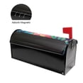 thumbnail image 5 of Ryvnso Mailbox Cover Tropical Rainforest Flamingo Magnetic Mailbox Wrap Standard Size 21x18 Inch, 5 of 8