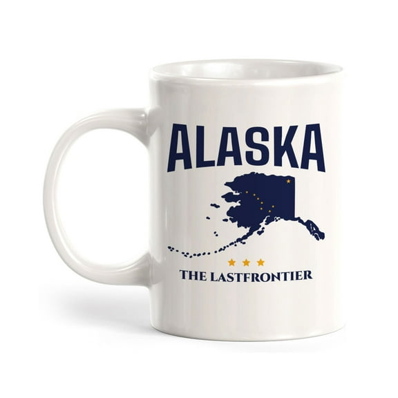 Designs ByLITA Alaska: The Last Frontier 11oz Plastic Coffee Mug | State Pride Collection