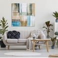 thumbnail image 2 of Modern Geometric Shapes Arrangement Abstract Painting Gallery Wrapped Canvas Print Wall Art, 2 of 7