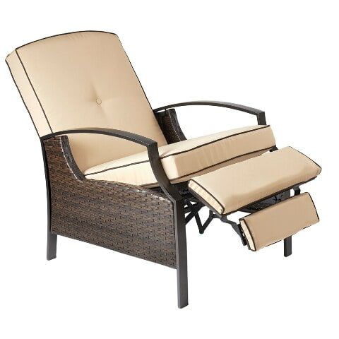 resin reclining patio chairs