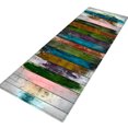thumbnail image 2 of 40X120 CM Carpet Hallway Doormat Anti - Slip Carpet Absorb Water Kitchen Mat Polyester Carpet,E,Flannel, 2 of 2