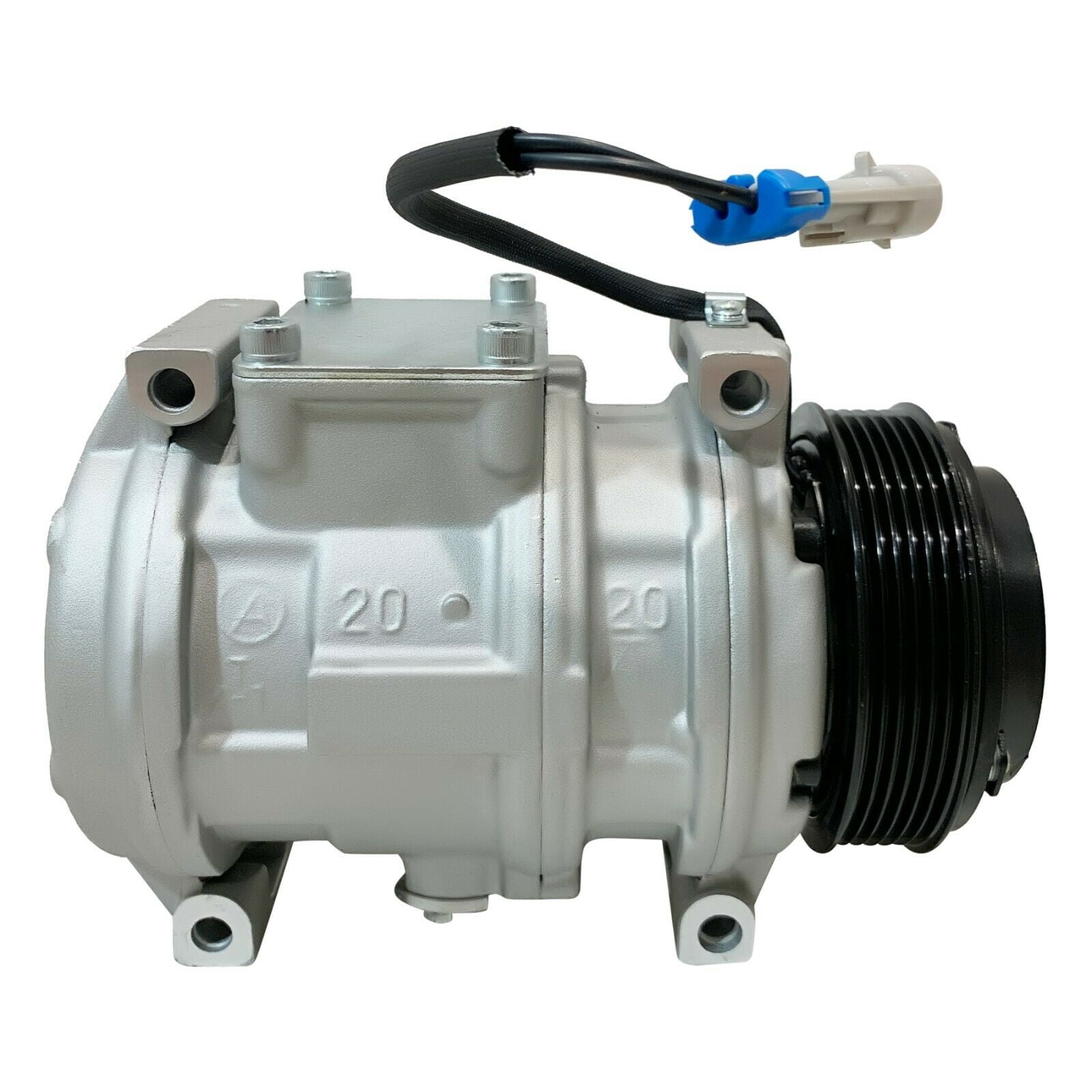 RYC New AC Compressor and A/C Clutch EH332 (Fits Chevrolet Corvette 5.7L 1988, 1989, 1990, 1991, 1992, 1993, 1994, 1995, 1996. Does Not Fit ZR-1 Models)
