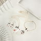 thumbnail image 5 of Pulseras para mujer, regalos para mujeres europeas y americanas, conjunto de collar navideño, lindo Papá Noel, gota de aceite, anillo de aleación, pendientes, pulsera, conjunto combinado, traje II, co, 5 of 5