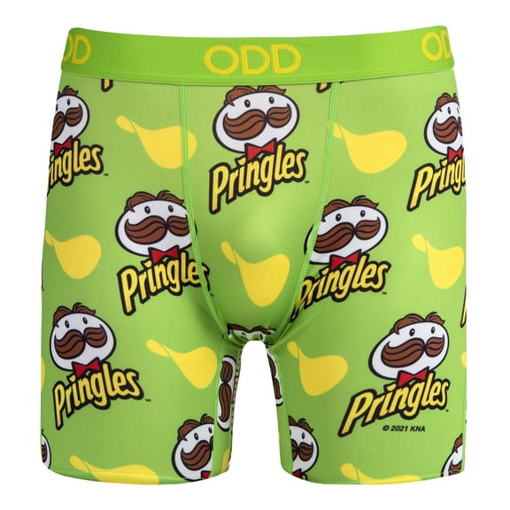 ODD SOX, Pringles Sour Cream Chips, Men's Boxer Briefs, Funny Underwear, X Large