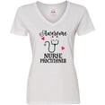 thumbnail image 3 of Inktastic Nurse Practitioner LNP Gift Women's V-Neck T-Shirt, 3 of 5