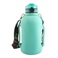 thumbnail image 1 of Bouteille d'Eau Pliable en Silicone avec Poignée Étanche Portable Réutilisable pour Voyage Sports Extérieurs, 1 of 5