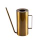 thumbnail image 2 of Regadera de acero inoxidable 1,5L con pico largo - Regadera metálica para plantas de interior y exterior, capacidad de 1500ml, acabado cepillado, 2 of 5