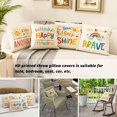 thumbnail image 3 of Rainbow Classroom Throw Pillow Covers Set of 4 18x18 Inch Reading Calm Down Corner School Nursery Decor Throw Pillow Covers Teacher Counselor MustHaves for Cozy Learning Spaces, 3 of 6