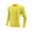 Yellow-1, variant on Men'S Compression Shirts Long Sleeve Workout Gym T-Shirt Running Top Quick Dry Sports Baselayer Undershirts Crewneck