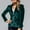 Green, variant on Oplxuo Women's Velvet Blazer, Classic Notched Lapel Casual Button Down Long Sleeve Suit Jacket Outerwear with Pockets