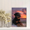 thumbnail image 2 of Qisvanset Detailed Realistic Cat Portrait Canvas Print 12x16 Inch Cat Lover Decor, 2 of 8