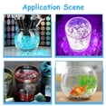 thumbnail image 6 of Uxcell 200pcs Fake Ice Rocks Acrylic Clear Crystals Gems Stones for Vase Fillers Table Scatters Decoration, 6 of 6