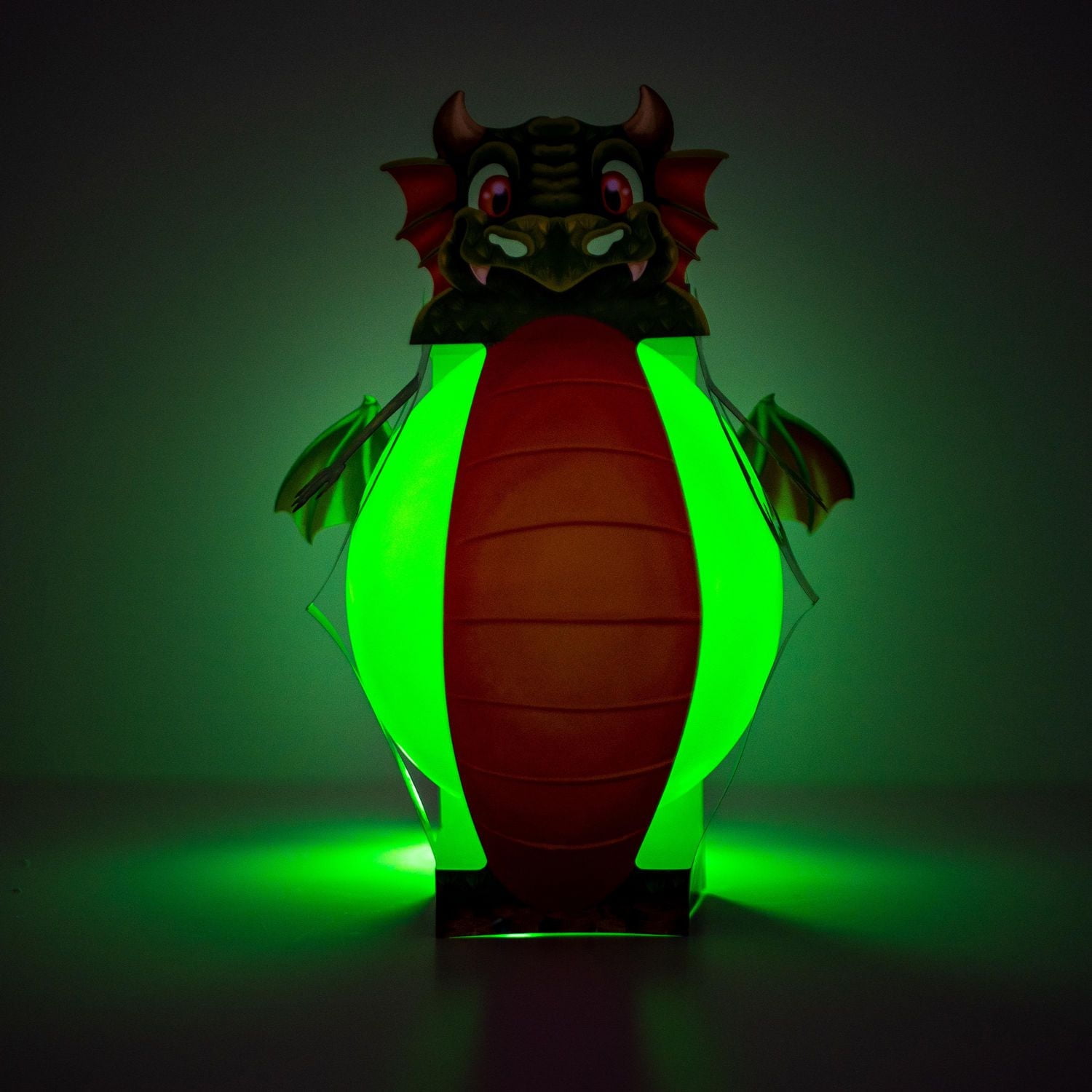 illooms Make Your Own Dragon LED Light up Balloon Lantern, Pack of 1