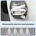 Car Sound Deadener Damper Door Lock Insulation Soundproof Buffer Seal ...