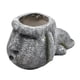 thumbnail image 2 of Jardinera de Resina Moai Piedra Flor Gloria Florero de la plantadora de arte de escultura, 2 of 8