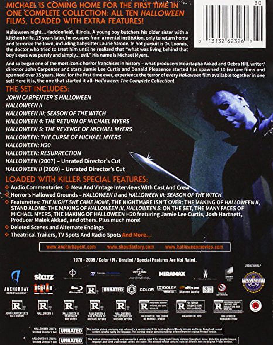 Halloween The Complete Collection (Blu-ray) - image 2 of 3