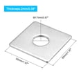 thumbnail image 2 of Uxcell Rondelle Carrée, Lot de 10, M16x50x50x2 mm, Rondelles Carrées pour Plaques en Acier Inoxydable 304, 2 of 5