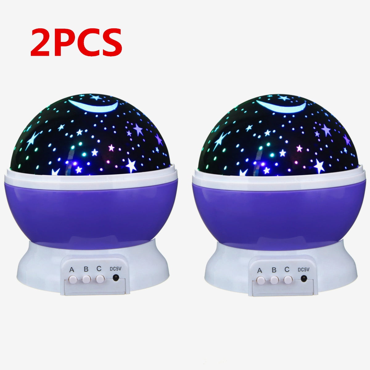Constellation Night Light Baby Kids Lamp Moon Star Sky Projector