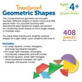 thumbnail image 6 of Learning Resources Translucent Geometric Shapes, 6 of 6