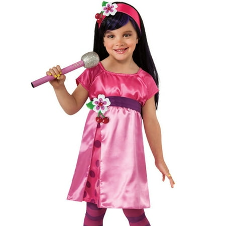 Deluxe Cherry Jam Girl Fairytale Princess Halloween Fancy Party Costume,