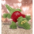 thumbnail image 4 of DolliBu I LOVE YOU Super Soft Large Green Alligator - Stuffed Green Alligator Animal with Red Shirt For Valentine, Anniversary, Romantic Date, Boyfriend, or Girlfriend Gift - 17 inches, 4 of 6